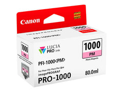Canon PFI1000 Magenta Photo Cartucho de Tinta Original - 0551C001/PFI-1000PM
