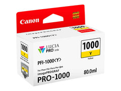 Canon PFI1000 Amarillo Cartucho de Tinta Original - 0549C001/PFI-1000Y