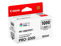Canon PFI1000 Gris Photo Cartucho de Tinta Original - 0553C001/PFI-1000PGY