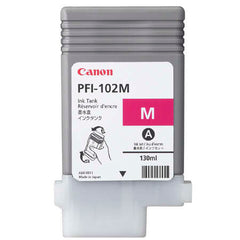 Canon PFI102 Magenta Cartucho de Tinta Original - 0897B001/PFI-102M