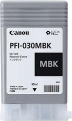Canon PFI030 Negro Mate Cartucho de Tinta Original - 3488C001/PFI-030MBK