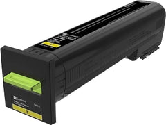 Lexmark CS820/CX820/CX825/CX860 Amarillo Cartucho de Toner Original - 72K20Y0/72K20YE