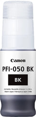 Canon PFI050 Negro Botella de Tinta Original - 5698C001/PFI-050BK