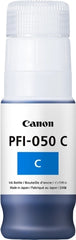 Canon PFI050 Cyan Botella de Tinta Original - 5699C001/PFI-050C