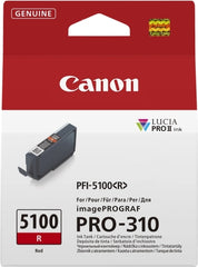 Canon PFI5100 Rojo Cartucho de Tinta Original - 6958C001/PFI-5100R
