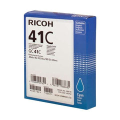 Ricoh GC41 Cyan Gel Cartridge Original - 405762