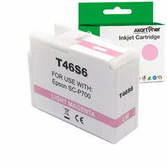 Epson T46S6 Magenta Light Vivido Cartucho de Tinta Pigmentada Generico - Reemplaza C13T46S600