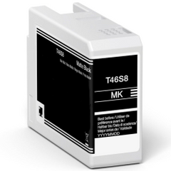 Epson T46S8 Negro Mate Cartucho de Tinta Pigmentada Generico - Reemplaza C13T46S800