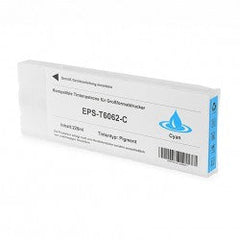 Epson T6062 Cyan Cartucho de Tinta Pigmentada Generico - Reemplaza C13T606200