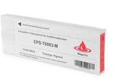 Epson T6063 Magenta Cartucho de Tinta Pigmentada Generico - Reemplaza C13T606300