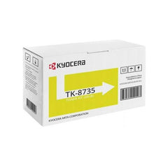 Original Toner Kyocera TK-8735Y Yellow 1T02XNANL0 40000 Pág. 40000 Pág.
