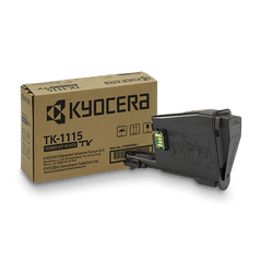Original Toner Kyocera TK-1115 Preto 1T02M50NL1 1600 Pág. 1600 Pág.