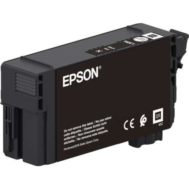 Epson T40C1 Preto Tinteiro UltraChrome XD2 Original C13T40C140
