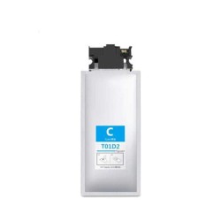Epson T01D2/T01C2 Cyan Tinteiro Pigmentada Compatível - Substitui C13T01D200/C13T01C200