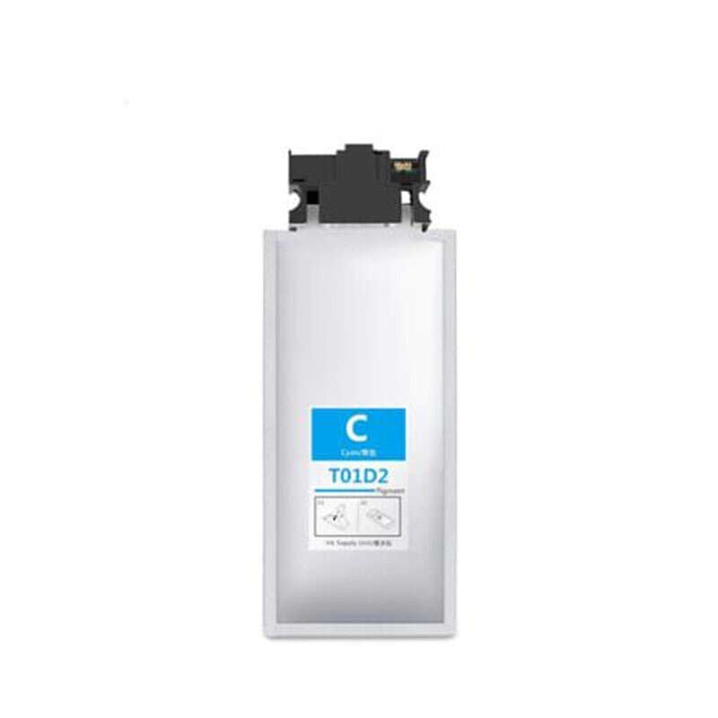 Epson T01D2/T01C2 Cyan Tinteiro Pigmentada Compatível - Substitui C13T01D200/C13T01C200