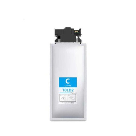 Epson T01D2/T01C2 Cyan Tinteiro Pigmentada Compatível - Substitui C13T01D200/C13T01C200