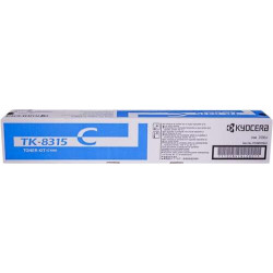 Original Toner Kyocera TK-8315C Ciano 1T02MVCNL0 6000 Pág.