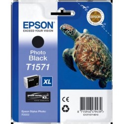 Epson T1571 Preto Photo Tinteiro Original - C13T15714010
