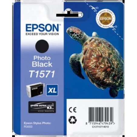 Epson T1571 Preto Photo Tinteiro Original - C13T15714010