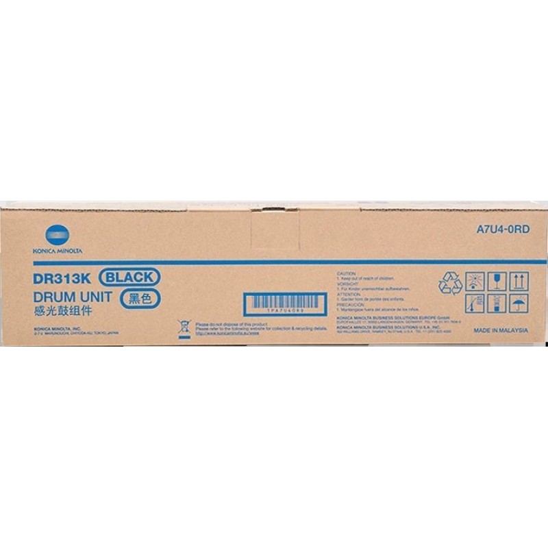 Konica Minolta DR313 Preto Tambor de Imagem Original - DR313K/A7U40RD (Drum)