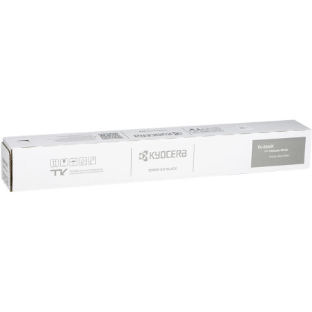 Original Toner Kyocera TK-8365K Preto 1T02YP0NL0 25000 Pág.