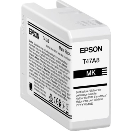 Epson T47A8 Preto Mate Tinteiro Original - C13T47A800