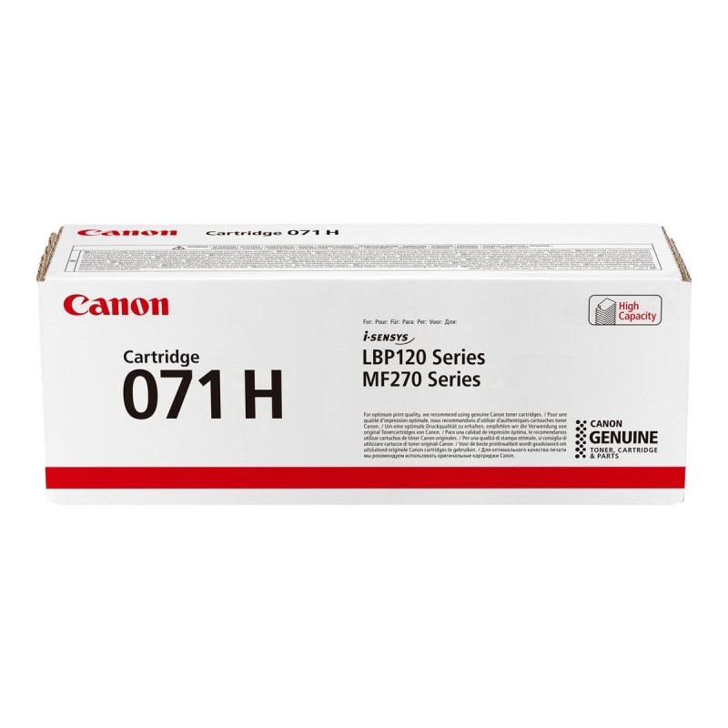 Canon 071H Preto Cartucho de Toner Original - 5646C002