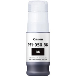Canon PFI050 Preto Garrafa de Tinta Original - 5698C001/PFI-050BK