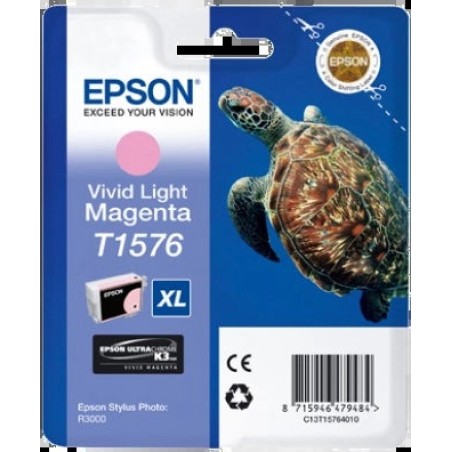 Epson T1576 Magenta Light Tinteiro Original - C13T15764010