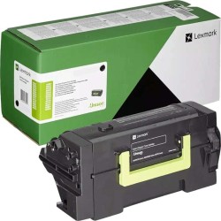 Lexmark MS725/MS821/MS822/MS823/MS825/MS826/MX721/MX722/MX822/MX826 Preto Cartucho de Toner Original - 58D2H0E, 58D2H00 (Corpora