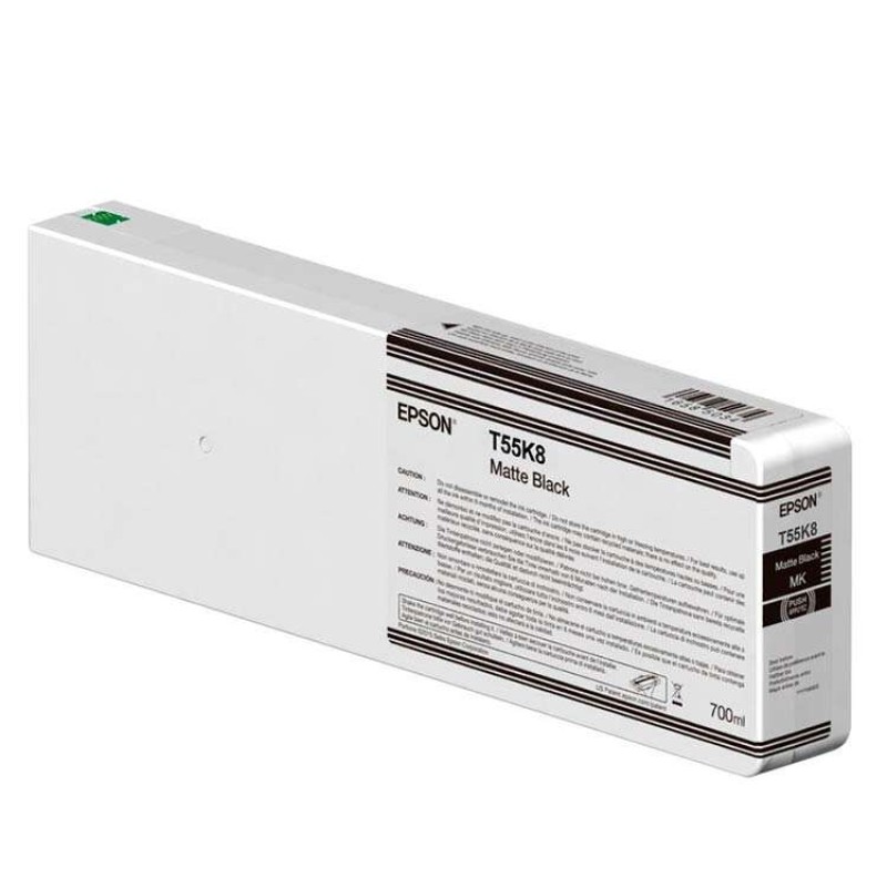 Epson C13T55K800 Preto Mate Tinteiro Original - C13T55K800
