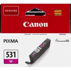 Canon CLI531 Magenta Tinteiro Original - 6120C001/CLI531M