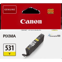 Canon CLI531 Amarelo Tinteiro Original - 6121C001/CLI531Y
