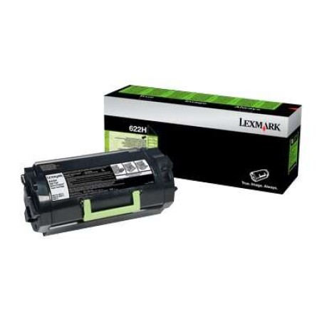 Lexmark MX710/MX711/MX810/MX811/MX812 Preto Cartucho de Toner Original - 62D2H00/622H