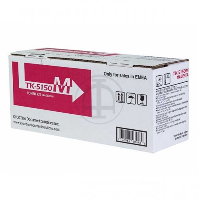 Original Toner Kyocera TK-5150Y Yellow 1T02NSANL0 10000 Pág.