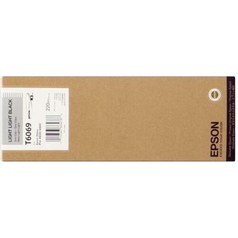 Epson T6069 Preto Light Light Tinteiro Original - C13T606900