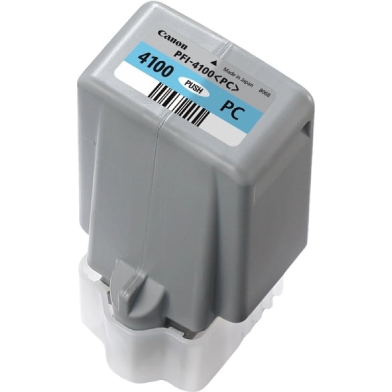 Canon PFI4100 Ciano Photo Tinteiro Original - 6781C001/PFI-4100PC