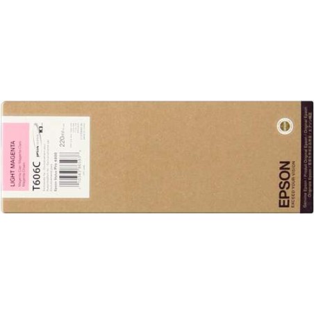 Epson T606C Magenta Light Tinteiro Original - C13T606C00