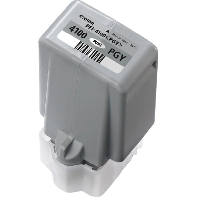 Canon PFI4100 Cinzento Photo Tinteiro Original - 6784C001/PFI-4100PGY