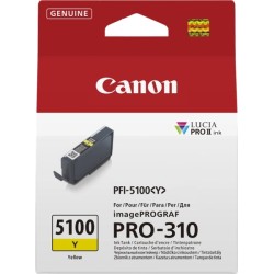 Canon PFI5100 Amarelo Tinteiro Original - 6955C001/PFI-5100Y