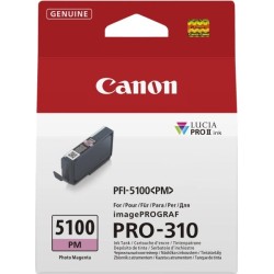 Canon PFI5100 Magenta Photo Tinteiro Original - 6957C001/PFI-5100PM