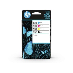 HP 932 + 933 Pack de 4 Tinteiros Originais - 6ZC71AE