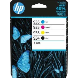 HP 934 + 935 Pack de 4 Tinteiros Originais - 6ZC72AE