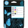 HP 934 + 935 Pack de 4 Tinteiros Originais - 6ZC72AE