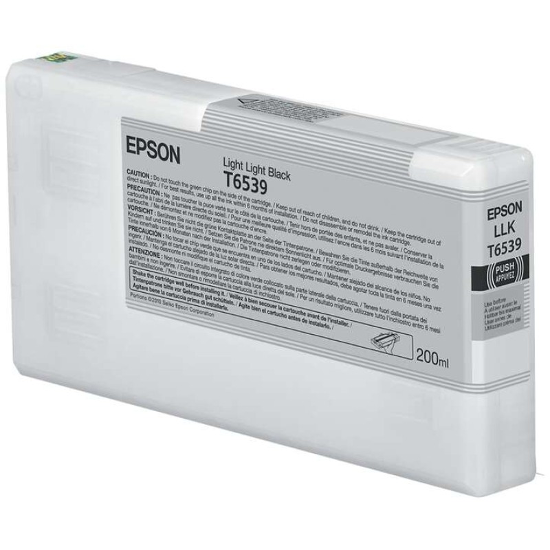 Epson T6539 Preto Light Light Tinteiro Original - C13T653900