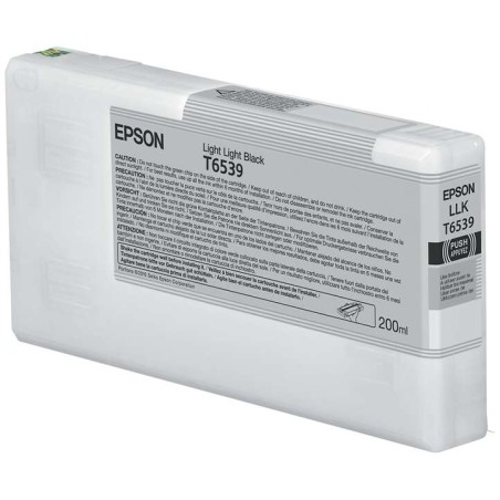 Epson T6539 Preto Light Light Tinteiro Original - C13T653900
