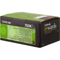 Lexmark CS310/CS410/CS510 Preto Cartucho de Toner Original - 70C20K0/70C20KE/702K