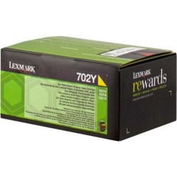 Lexmark CS310/CS410/CS510 Amarelo Cartucho de Toner Original - 70C20Y0/70C20YE/702Y