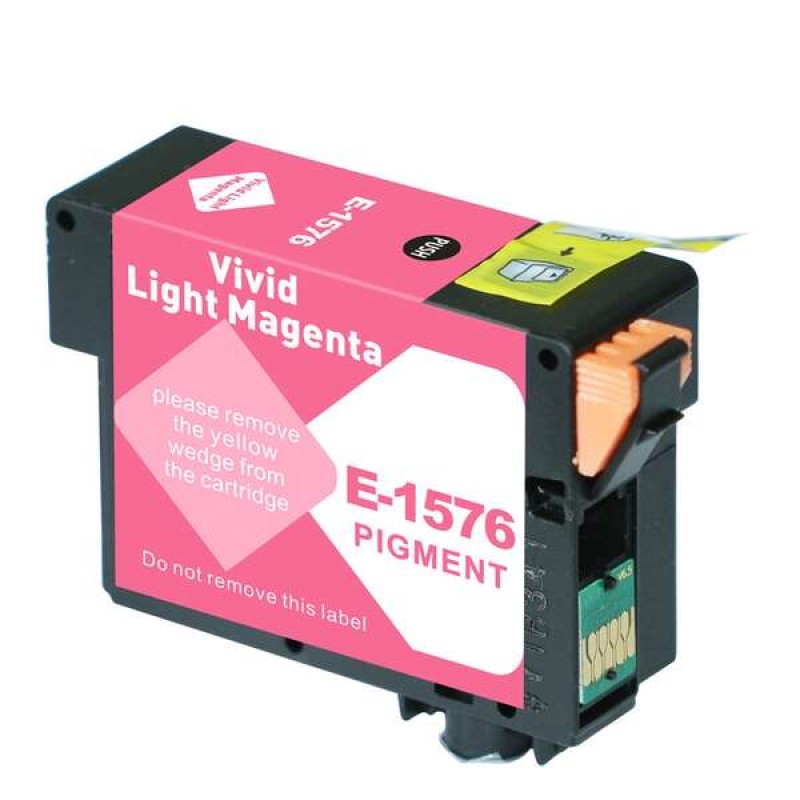 Epson T1576 Magenta Light Tinteiro Pigmentada Compatível - Substitui C13T15764010