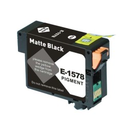 Epson T1578 Preto Mate Tinteiro Pigmentada Compatível - Substitui C13T15784010